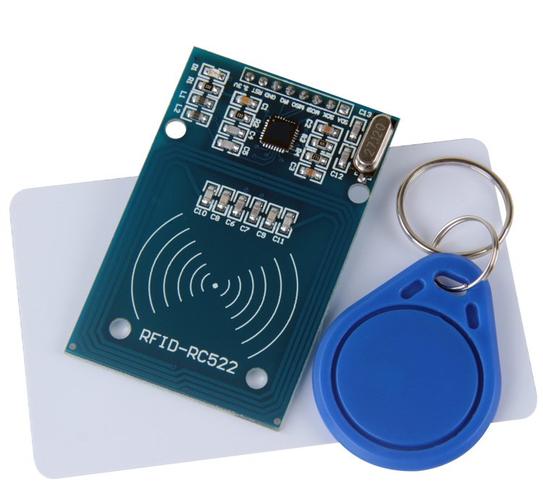 野火rc522 rfid射频ic卡感应模 送s50复旦卡,钥匙扣 配stm32源码